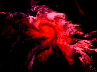 Colorful abstract Pastel Flow Liquid wallpaper background beautiful sky star