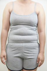Beautiful, fat, beautiful, wear gray, suitable for medical purposes for those who want to lose weight.
