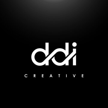 DDI Letter Initial Logo Design Template Vector Illustration