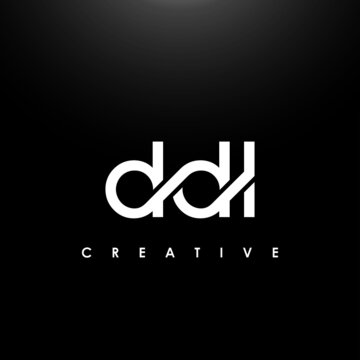 DDL Letter Initial Logo Design Template Vector Illustration