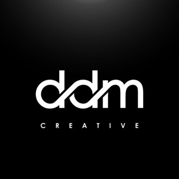 DDM Letter Initial Logo Design Template Vector Illustration