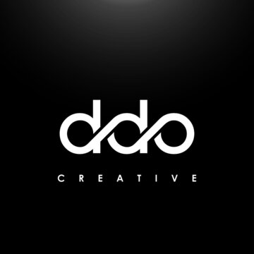 DDO Letter Initial Logo Design Template Vector Illustration