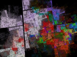 Imaginatory fractal background Image