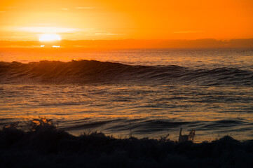 Fototapeta na wymiar Ocean Sunrise
