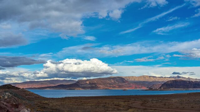 Lake Mead near Las Vegas time lapse