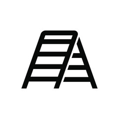 Stepladder equipment icon