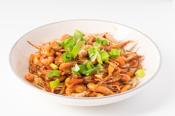 Shrimp Braised in Oil with Chinese Characteristics Home-cooked Splint
