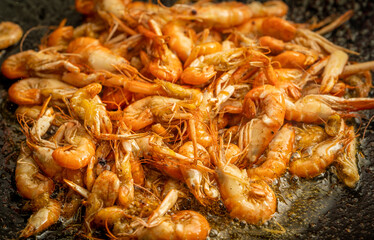 Shrimp Braised in Oil with Chinese Characteristics Home-cooked Splint