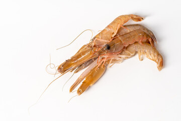 Seasonal small seafood fresh splint shrimp
