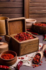 Red dried pepper