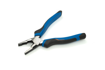 Fototapeta premium Pliers isolated on white background. Instrument.