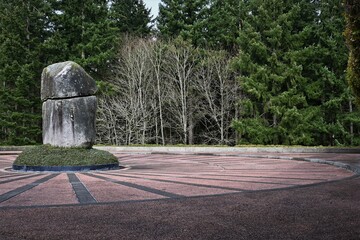 stone path in the park