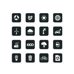 agriculture, background, black, bulb, bulb light, charge, clouds, color, cycle icon, design, eco friendly icons, ecology, electric vehicle, element, energy, environmentally friendly, equipment, flat, 