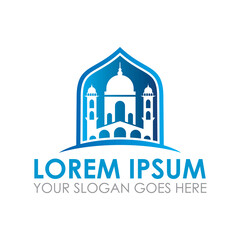 mosque vector , islamic logo vector