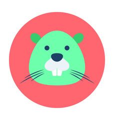 Rat Vector Icon