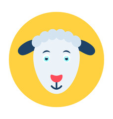 Sheep Vector Icon
