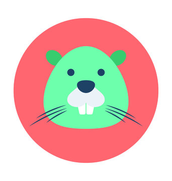 Rat Vector Icon