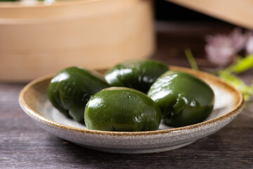 china Sweet Green Rice Ball,Qingming festival fruit