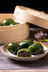 china Sweet Green Rice Ball,Qingming festival fruit