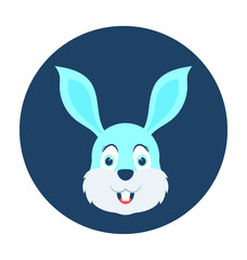 Obraz premium Rabbit Vector Icon