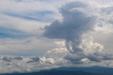 clouds in the sky