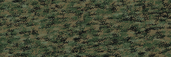 Digital Woodland Camouflage (Marine Corps), Highly sophisticated camouflage pattern to destroy visibility from digital devices, Strategy for hiding from detection and assault clearance.