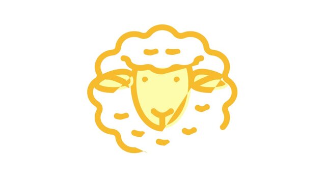 Dolly Sheep Clone Color Icon Animation