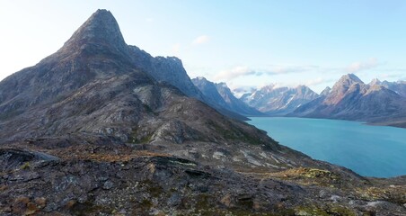 Fototapeta premium Greenland Nice Nature Wallpaper in High Definition 