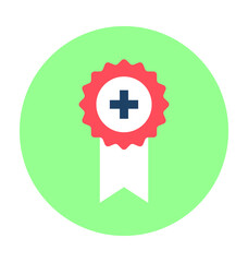 Obraz premium Quality Badge Vector Icon