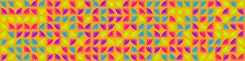 Abstract Geometric Pattern generative computational art illustration