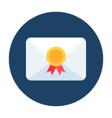 Official Letter Vector Icon