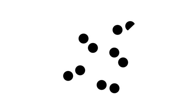 pneumococcus infection glyph icon animation