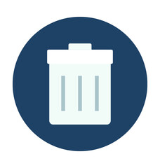 Dustbin Vector Icon