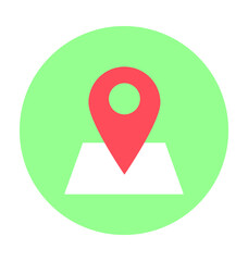 Map Location Vector Icon