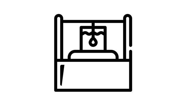 alcohol meter black icon animation
