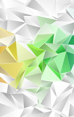 3d Triangles, abstract  background. Design wallpaper.