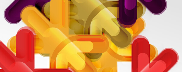 Abstract glossy crosses background for business or technology presentations, internet posters or web brochure covers