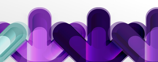 Abstract glossy crosses background for business or technology presentations, internet posters or web brochure covers