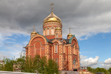 Fototapeta na wymiar St. Nicholas Church in Berezniki