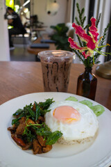 Easy meal set of Thai street food