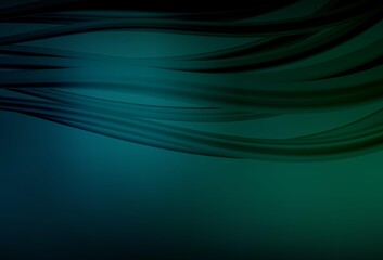 Dark BLUE vector blurred bright texture.