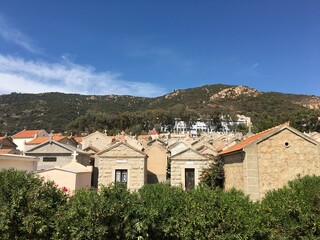 Fototapeta na wymiar Cemetery in Ajaccio, Corsica