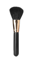 Makeup brush of professional artist isolated on white. Cosmetic product