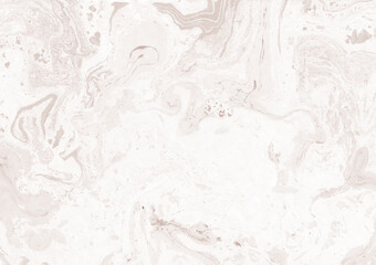 Abstract marbling background. Decorative earthy tones acrylic marble texture. Natural pattern for organic brands, creative poster. Liquid ink on wet surface. Light brown marbled paper. Artsy backdrop.