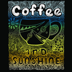 Coffee and sunshine