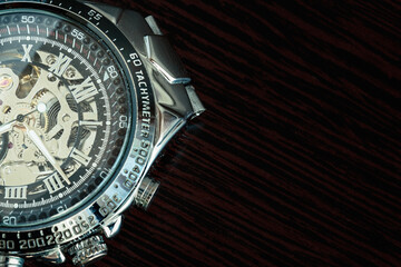 Skeleton watches, mechanical.