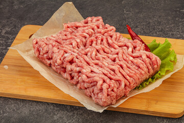 Minced meat - pork and beef