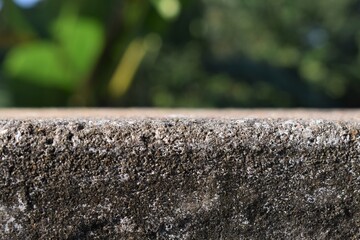The edge of a roof concrete wall for artistic backgrounds
