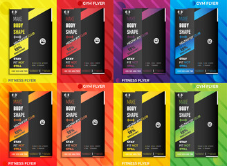 Fitness & Gym Flyer Template