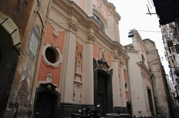Napoli - Scorcio della Chiesa di Santa Maria di Vertecoeli